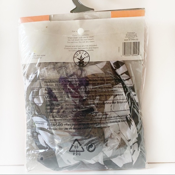 Rubies Skeleton Bones Bous Halloween Costume M - Picture 3 of 4